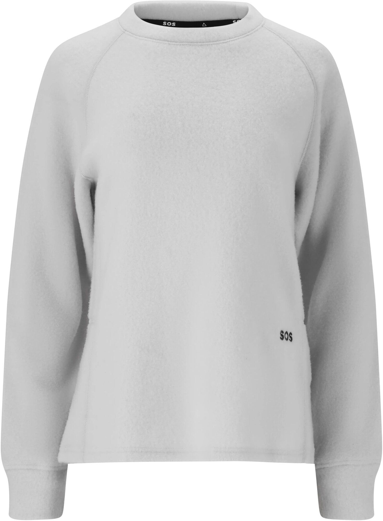 Aneto W Wool Crew Neck Rainy Day
