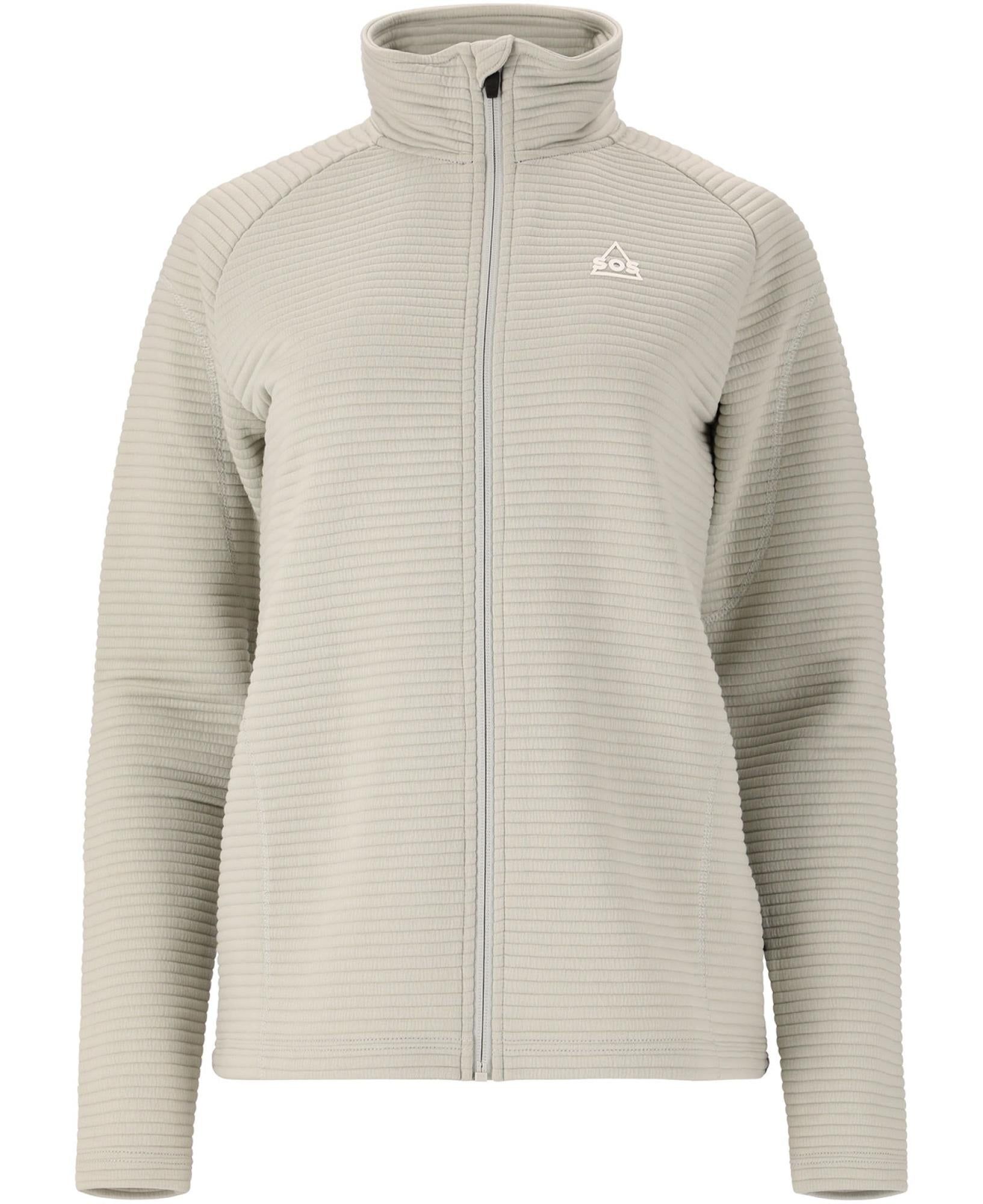 Muju W Full Zip Midlayer Mineral Gray