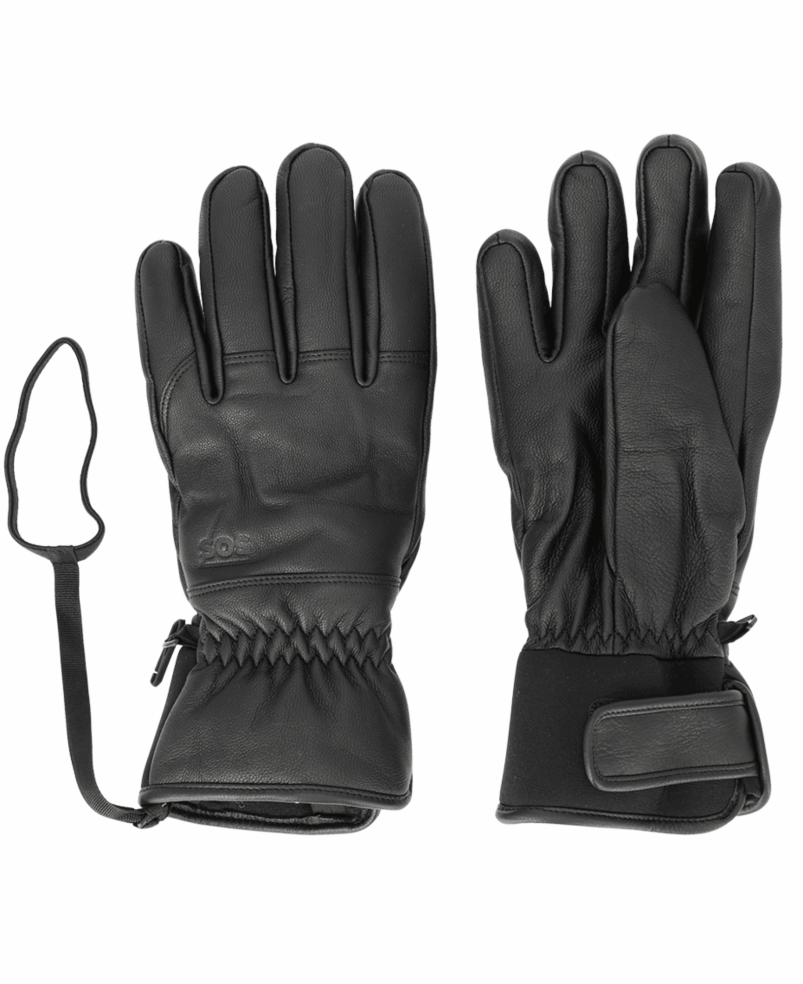 Stoneham Leather Glove Black