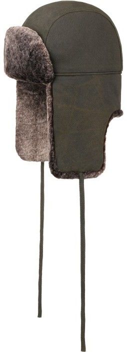 Bomber Cap CO/PES Olive Herringbone