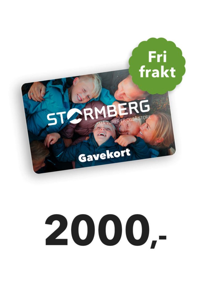 Gavekort 2000 kr