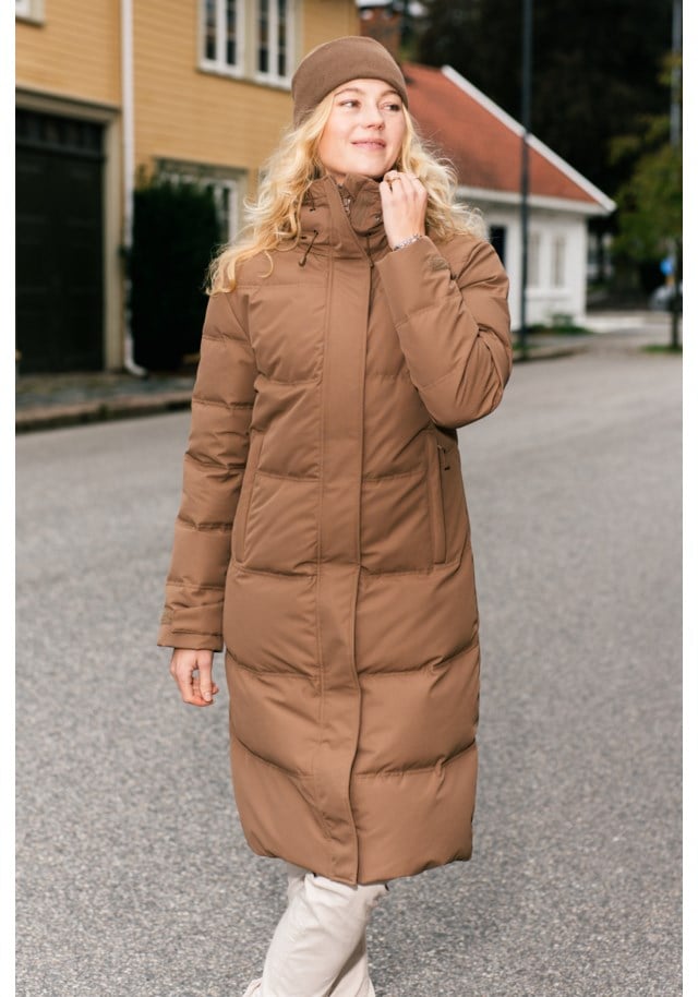 Svalbard lang dunparkas
