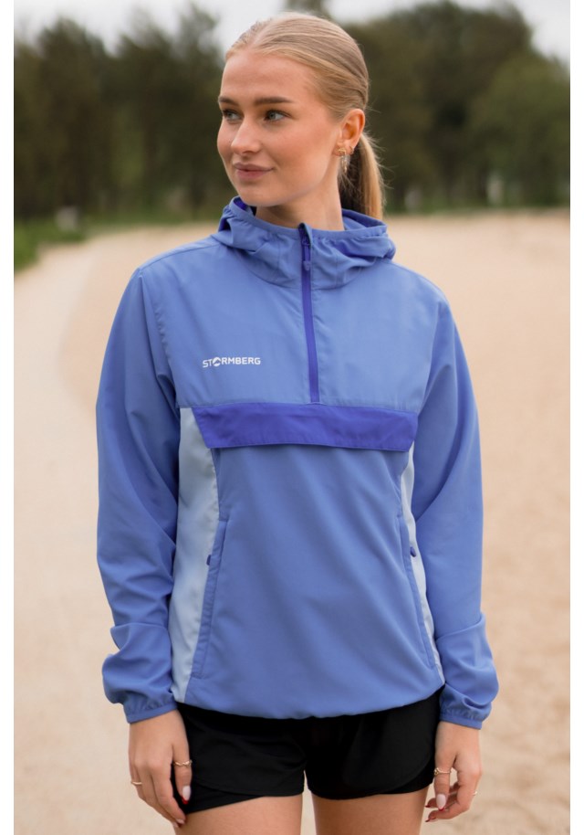 Vindestad packable anorakk