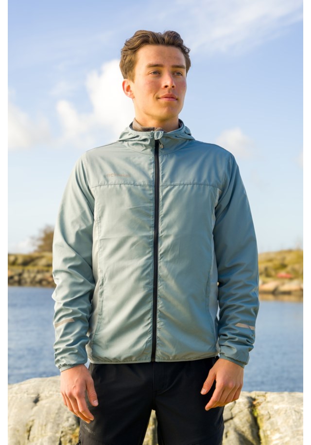 Vindestad packable vindjakke