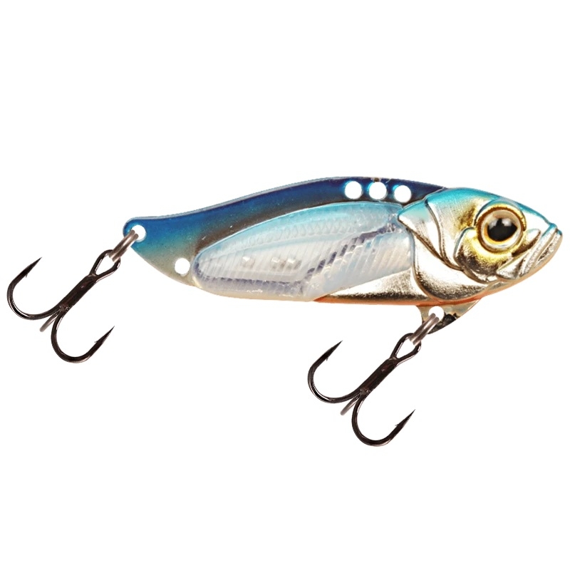Strike Pro Astro Vibe UV 3,5cm 4,5g - Blue Silver OB