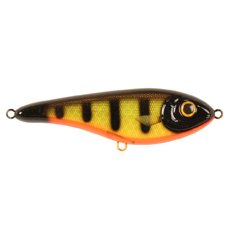 Strike Pro Buster Jerk II Susp 12cm 37g - Black Okoboji Perch