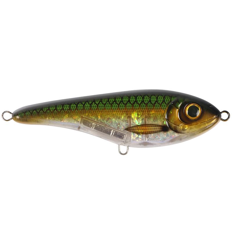 Strike Pro Buster Jerk II Susp 12cm 37g - Emerald Herring