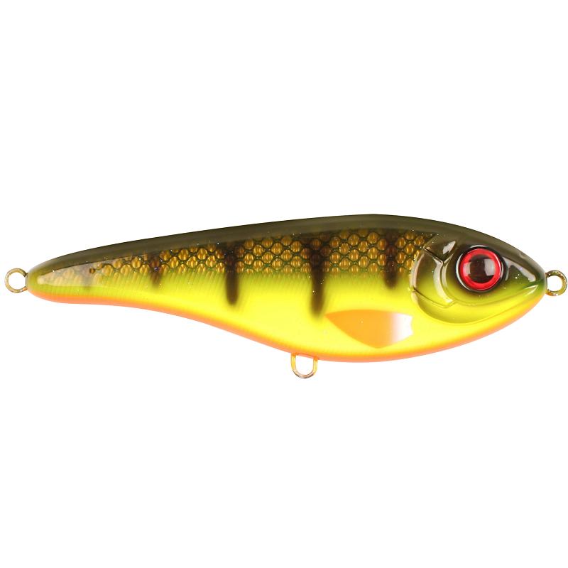 Strike Pro Buster Jerk ll Susp 12cm 37g - Hot Baitfish