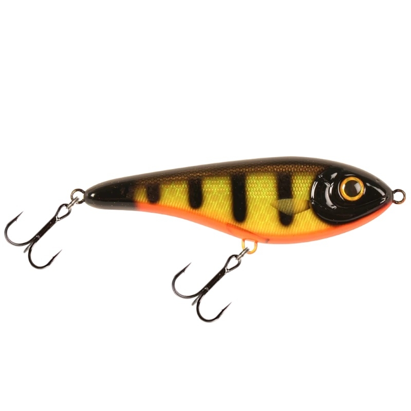 Strike Pro Buster Jerk Shallow 15cm 66g - Black Okiboji Perch