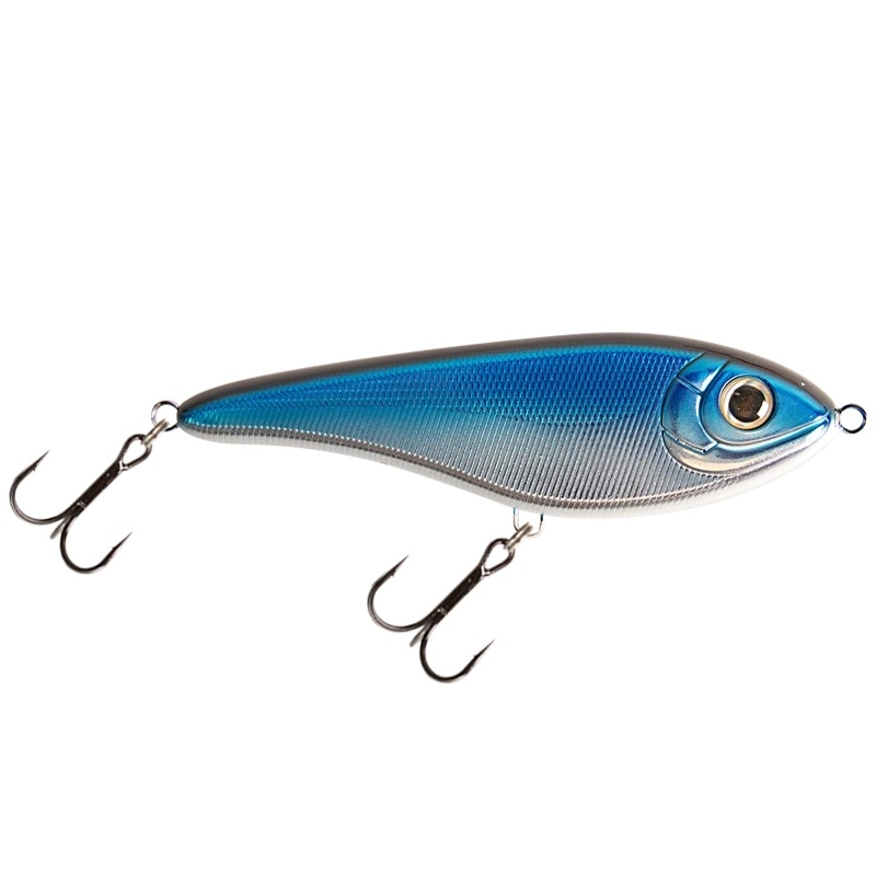 Strike Pro Buster Jerk Shallow 15cm 66g - Blue Chrome