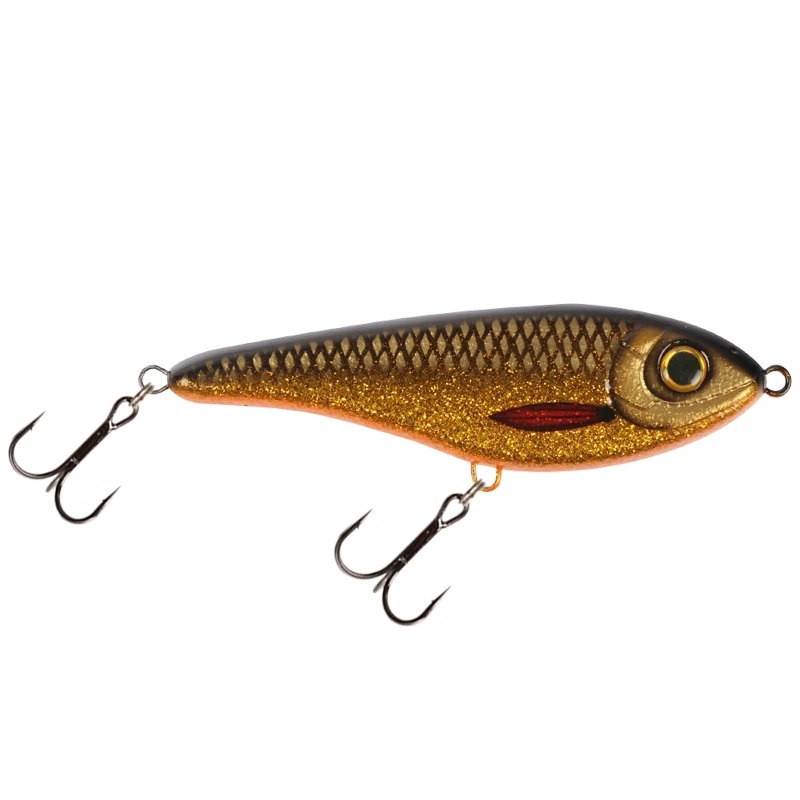 Strike Pro Buster Jerk Shallow 15cm 66g - Golden Roach