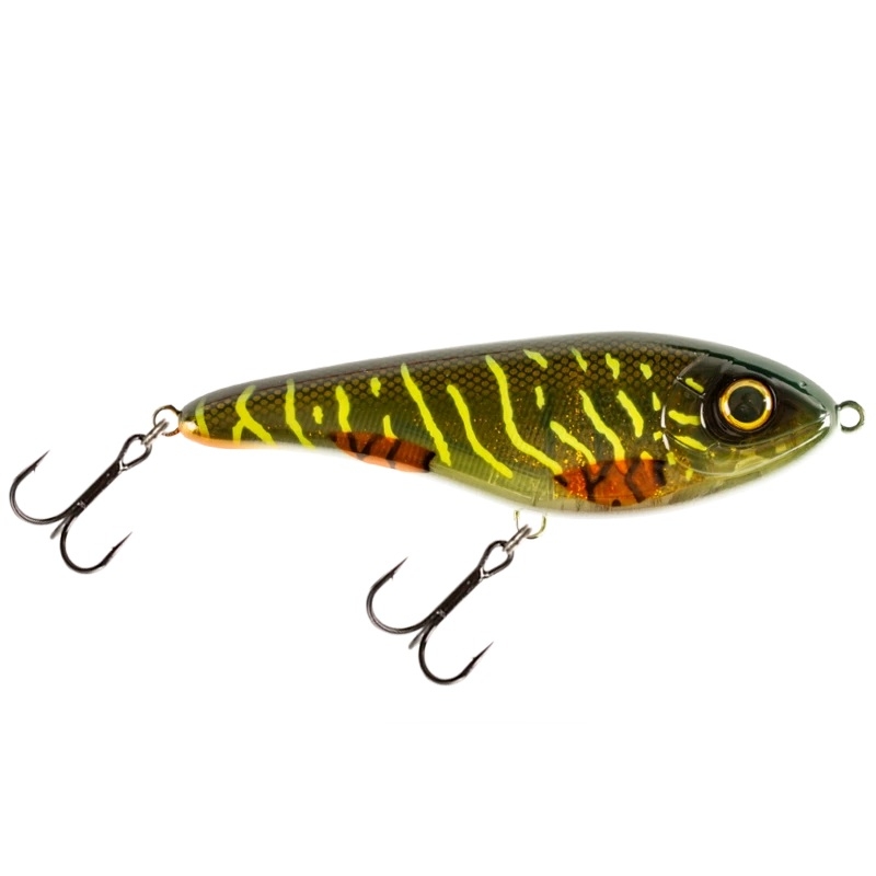 Strike Pro Buster Jerk Shallow 15cm 66g - Green Motoroil Pike UV