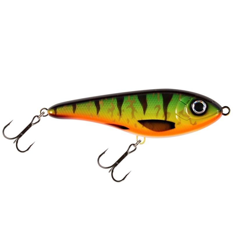 Strike Pro Buster Jerk Shallow 15cm 66g - Green Tiger