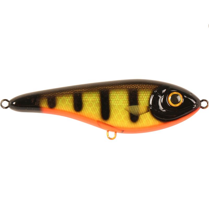 Strike Pro Buster Jerk Sinking 15cm 75g - Black Okoboji Perch
