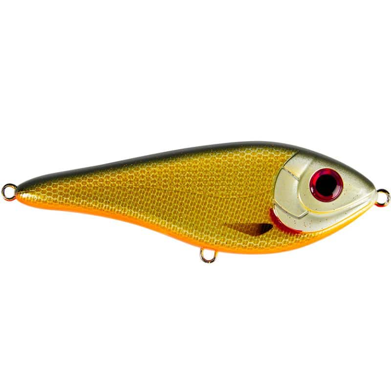 Strike Pro Buster Swim Bait Slow Sink 13cm 65g - Dirty Roach