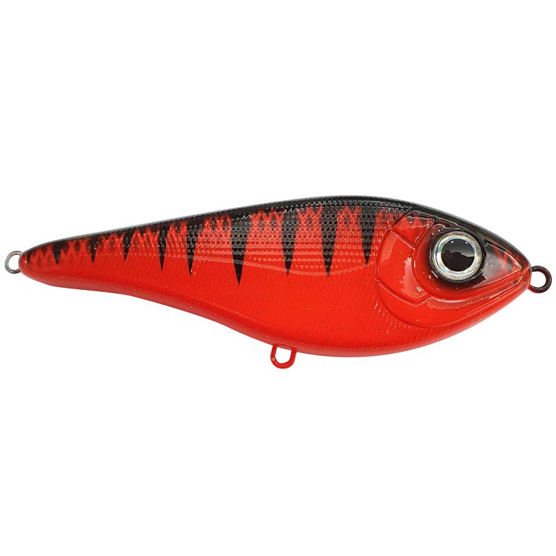 Strike Pro Buster Swim Bait Slow Sink 13cm 65g - Red Devil