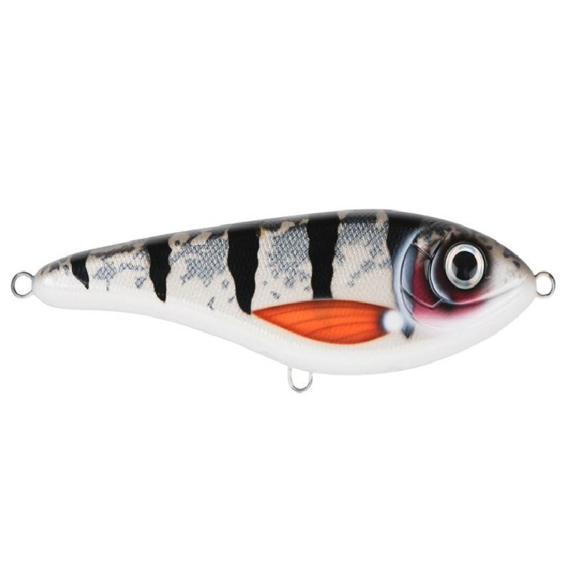 Strike Pro Buster Swim Bait Slow Sink 13cm 65g - Silver Koi