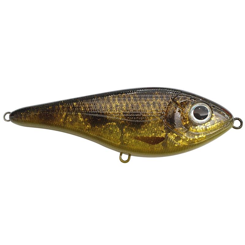 Strike Pro Buster Swim Bait Slow Sink 13cm 65g - Spotted Bullhead
