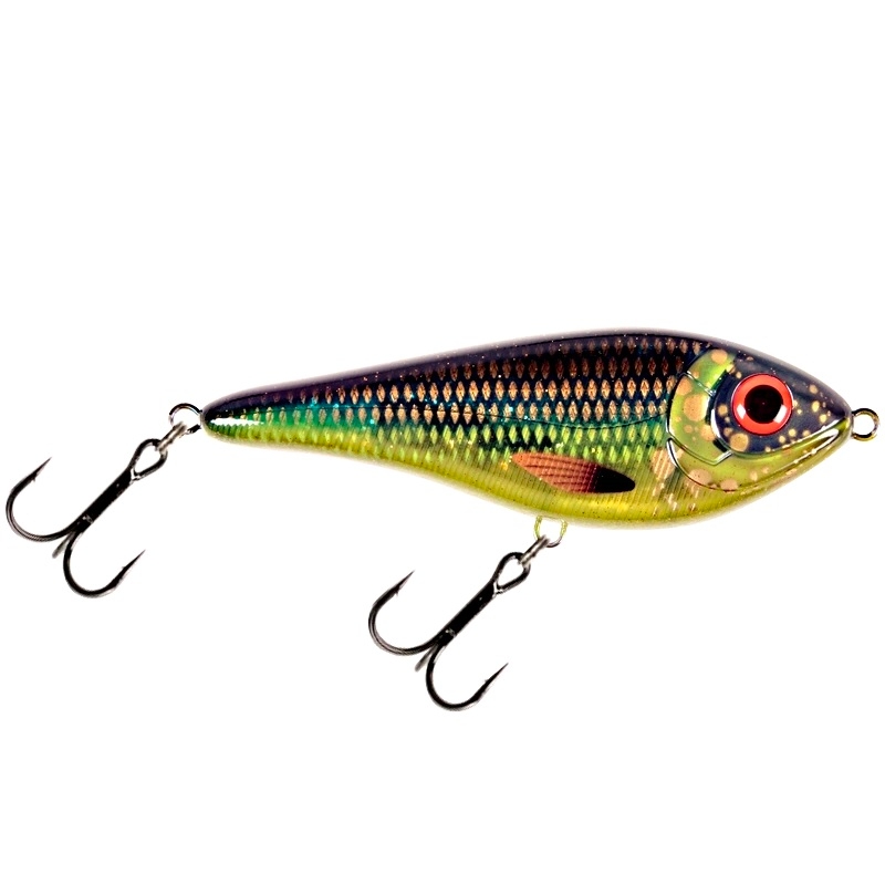 Strike Pro Buster Swim JR Slow Sink 10,5cm 40g - Acid Roach