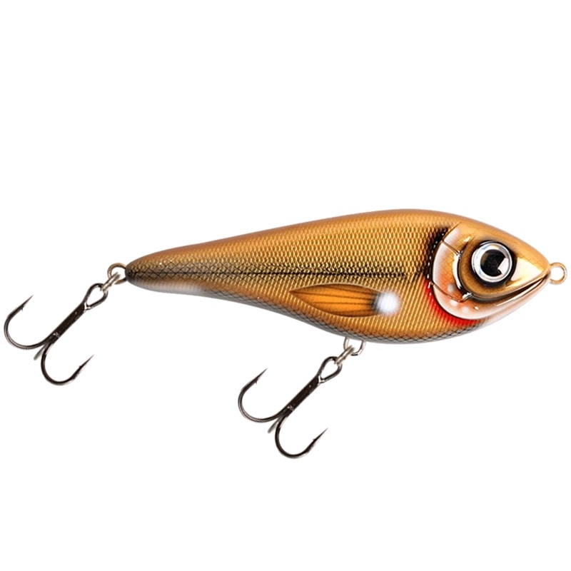 Strike Pro Buster Swim JR Slow Sink 10,5cm 40g - Bemidji Blonde