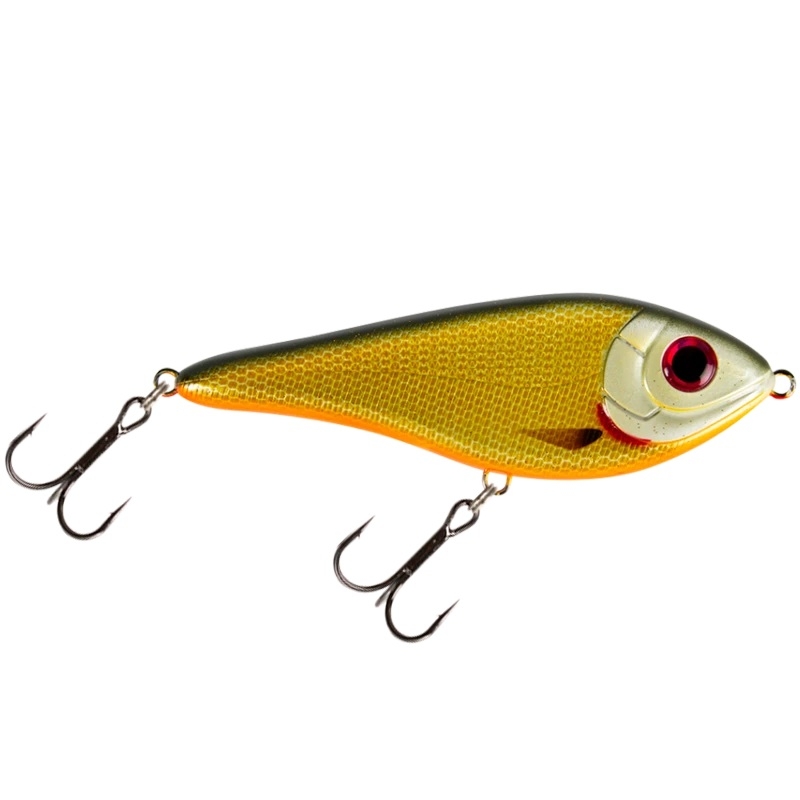 Strike Pro Buster Swim JR Slow Sink 10,5cm 40g - Dirty Roach