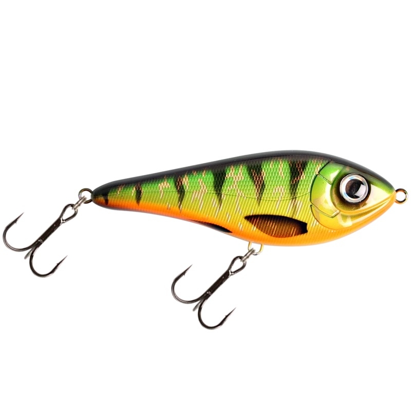 Strike Pro Buster Swim JR Slow Sink 10,5cm 40g - Green Tiger