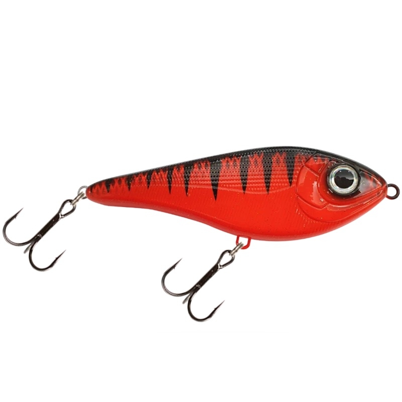 Strike Pro Buster Swim JR Slow Sink 10,5cm 40g - Red Devil