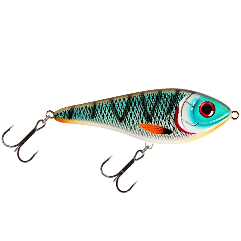 Strike Pro Buster Swim JR Slow Sink 10,5cm 40g - Tiger Cichlid