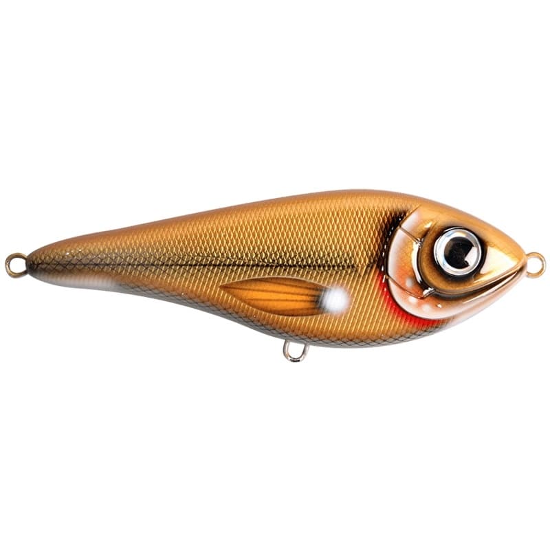 Strike Pro Buster Swim Slow Sink 13cm 65g - Bemidji Blonde