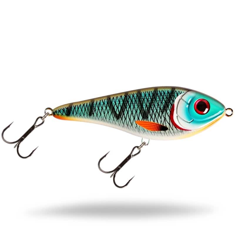 Strike Pro Buster Swim Slow Sink 13cm 65g - Tiger Cichlid