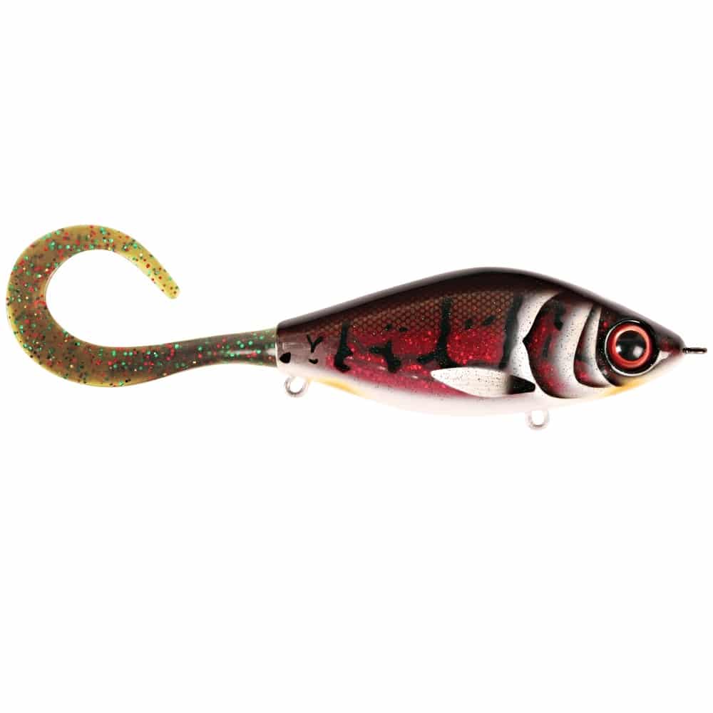 Strike Pro Guppie Jr 11cm 70g - Demon Bass - Mossgreen Glitter