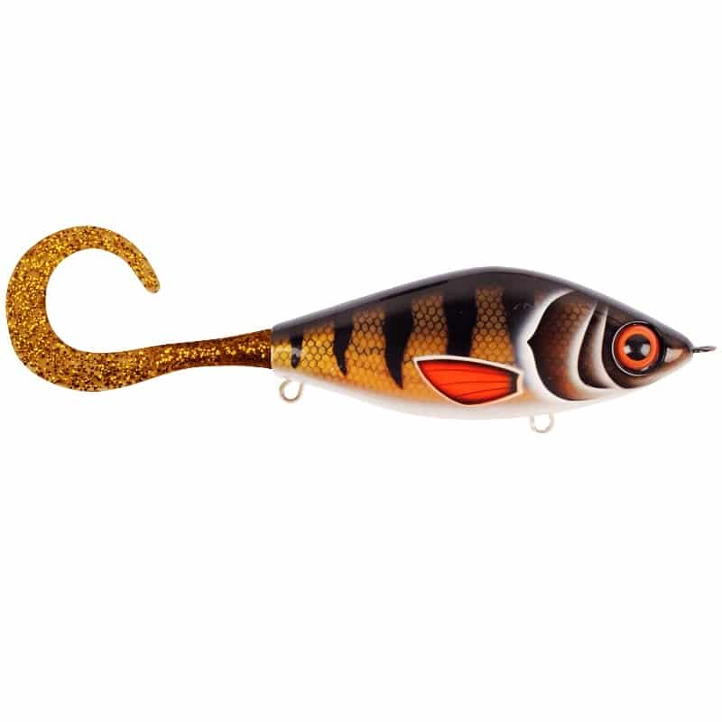Strike Pro Guppie Jr 11cm 70g - Golden Perch - Gold / Gold Glitter