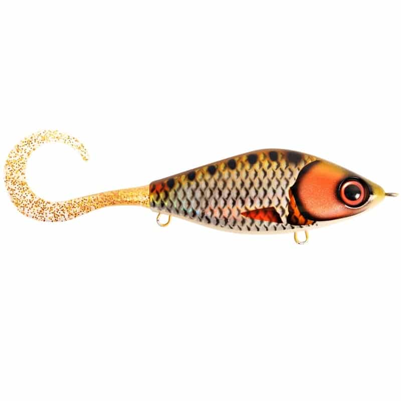 Strike Pro Guppie Jr 11cm 70g - Golden Ridgeback - Gold Glitter