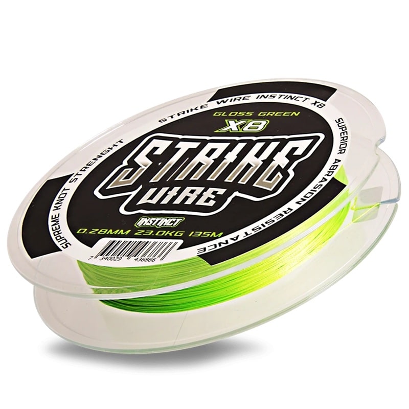 Strike Wire Instinct Braid X8 0,15mm/ 9kg -135m Gloss Green