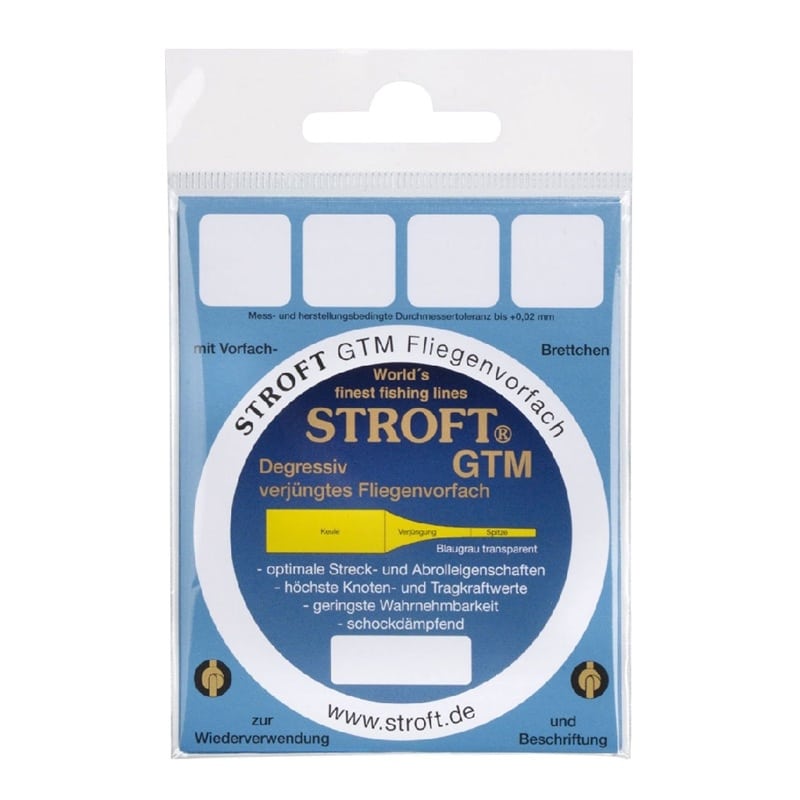 Stroft GTM Fly Leader 9ft 280cm 2X 0