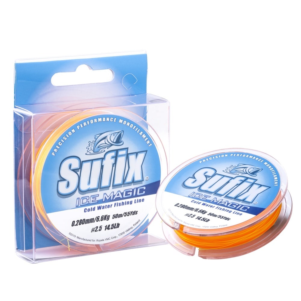 Sufix Ice Magic Neon Yellow/Orange 50m 0