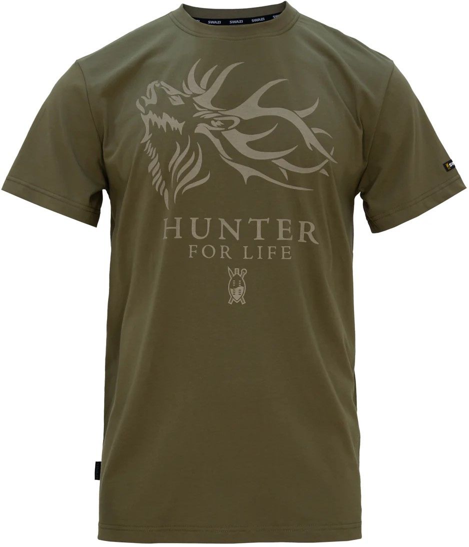 Hunter For Life Tee Olive