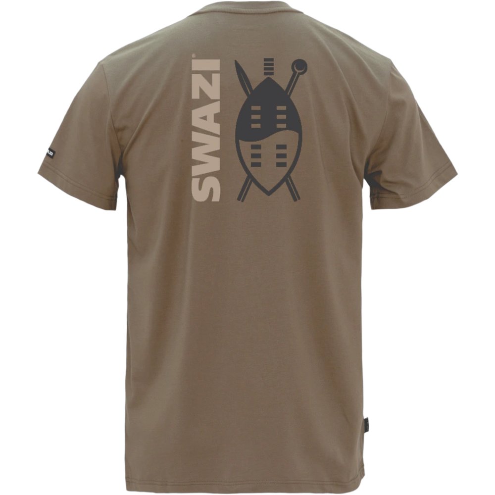 M's Swazi Reverse Shield Tee European Olive