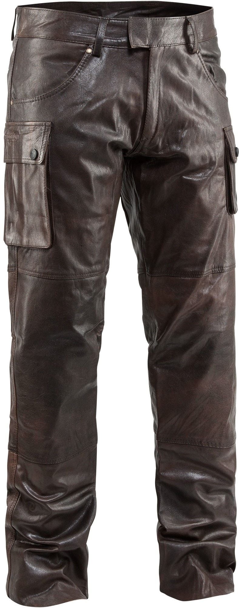 Bull Leather Trousers Men