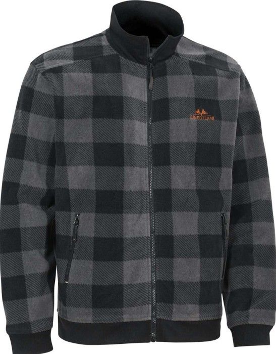 Lynx M Sweater Full-zip Dark Grey