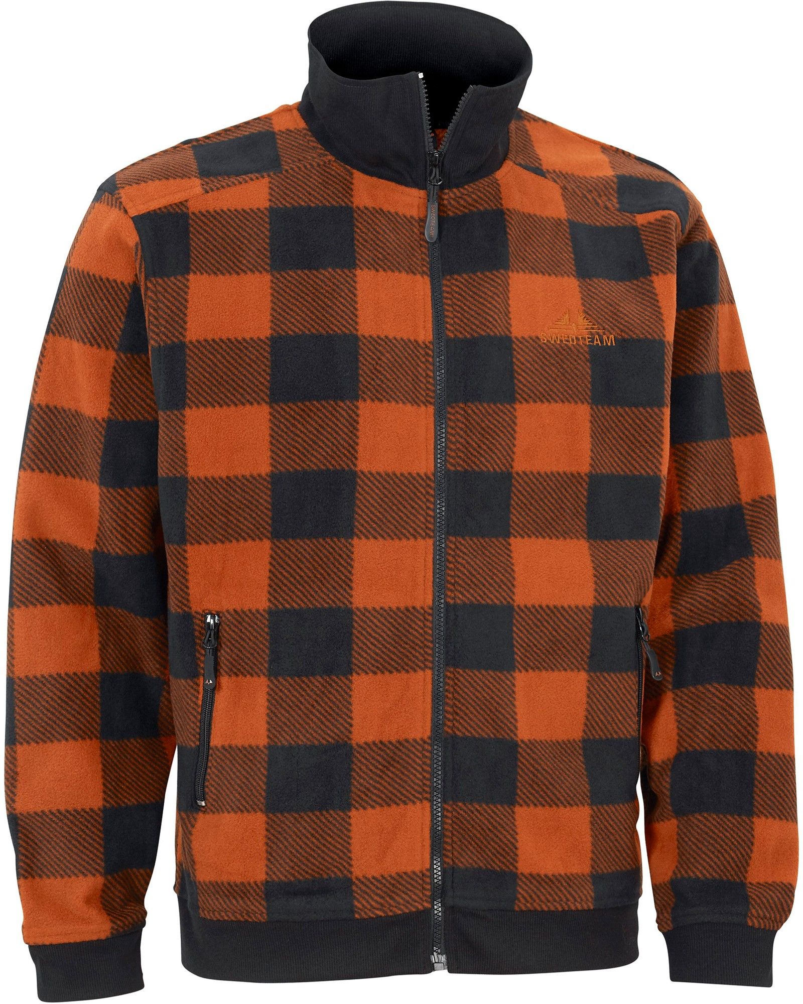 Lynx M Sweater Full-zip Orange