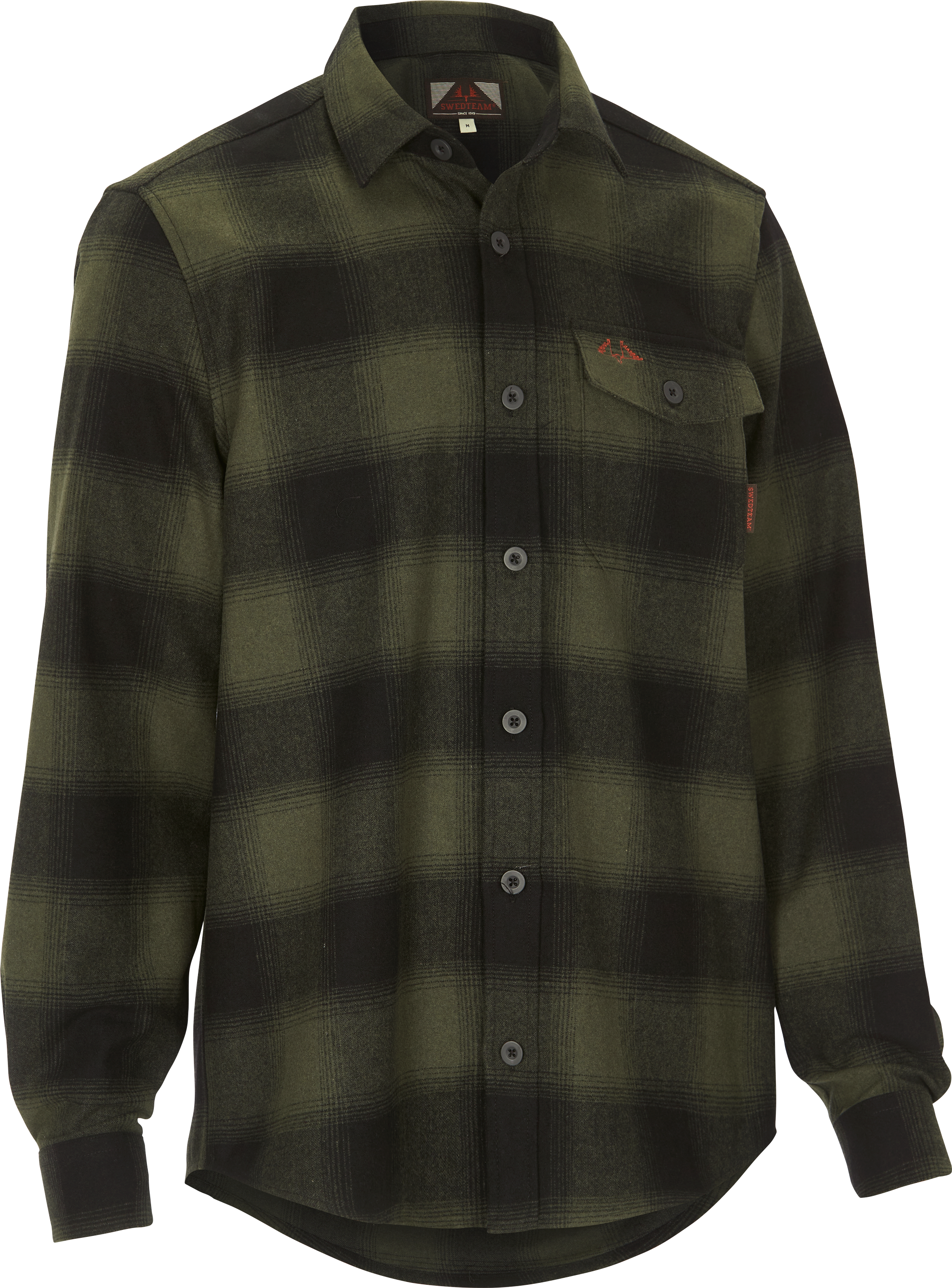 M's Lynx Wool Shirt Green