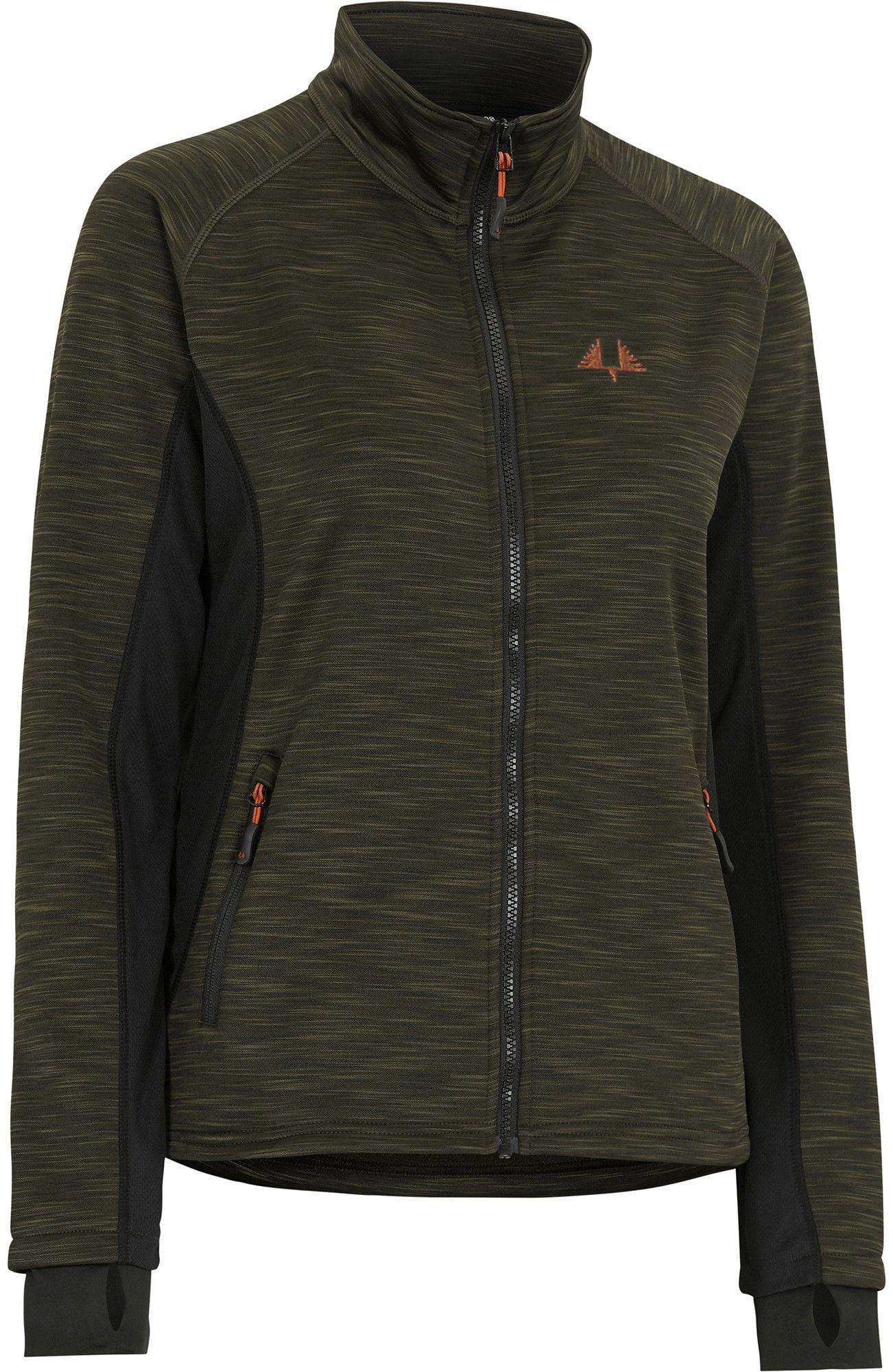W's Ultra Sweater Fullzip Green
