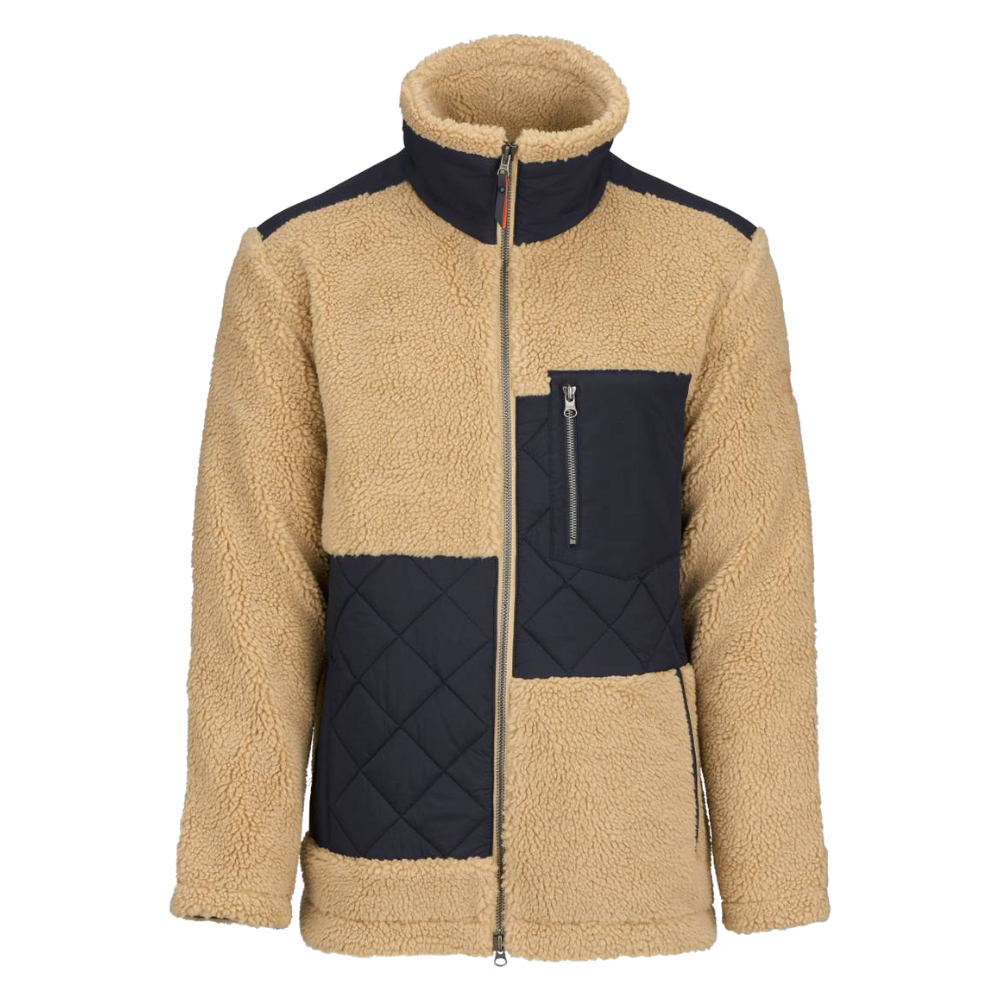 Osaka Pile Jacket Navy/Sand