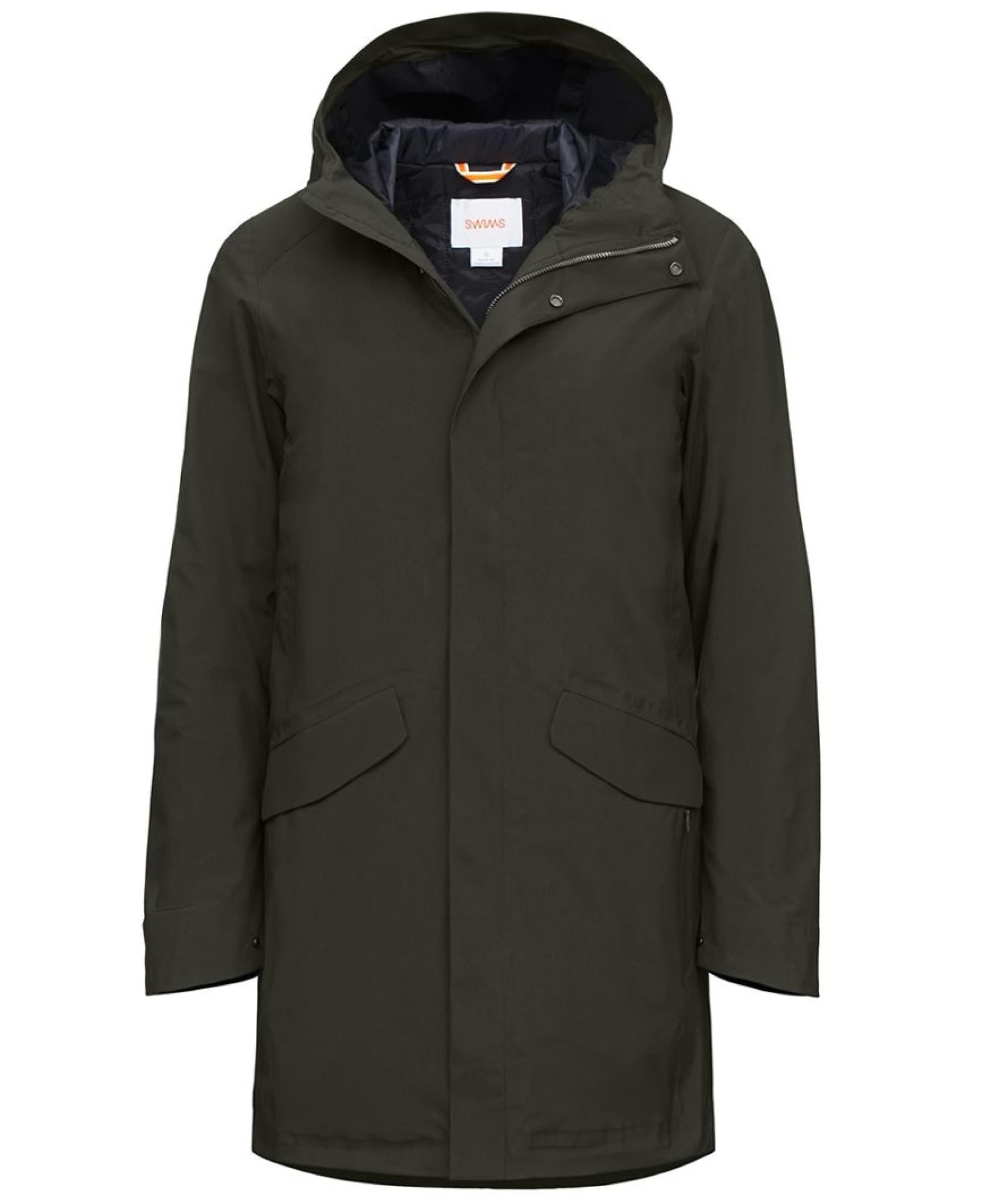 W Lausanne III Parka Dark Pine
