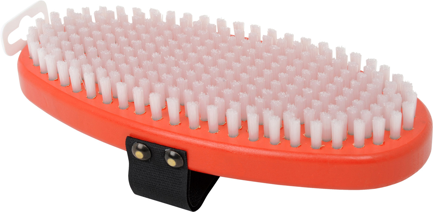 Borste Vitnylon Oval