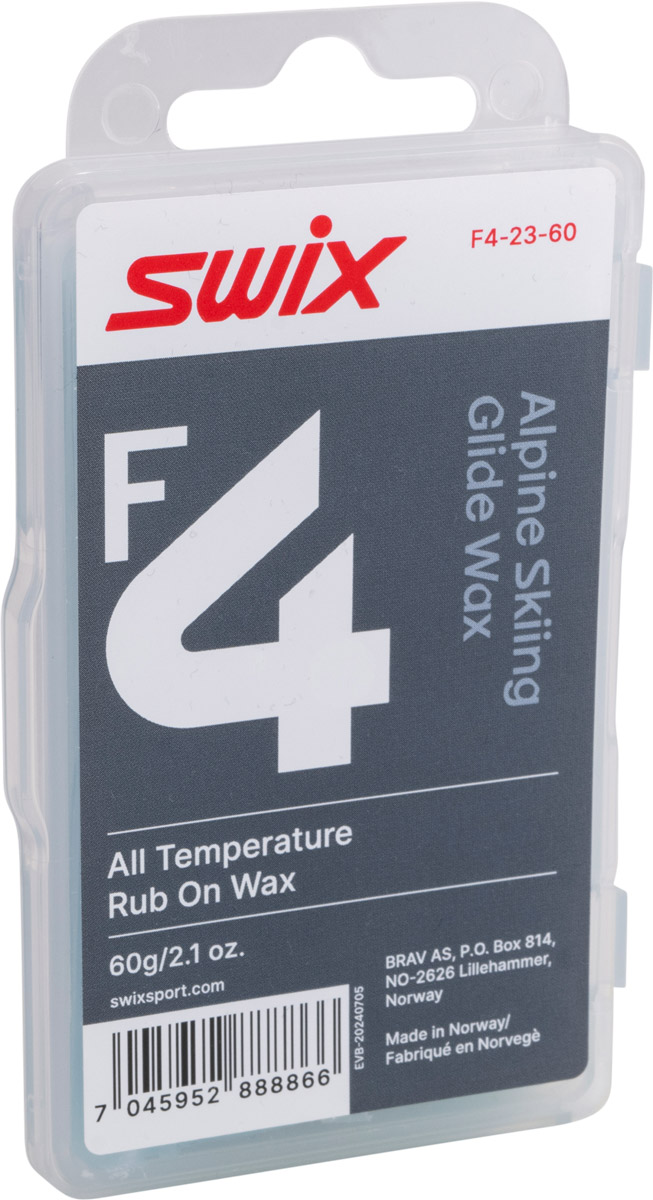 F4 Glide Wax Rub-on w/ Cork 60G