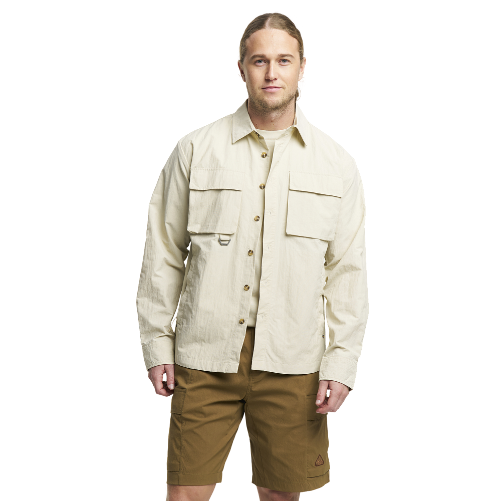 Camper Overshirt Men Light Beige