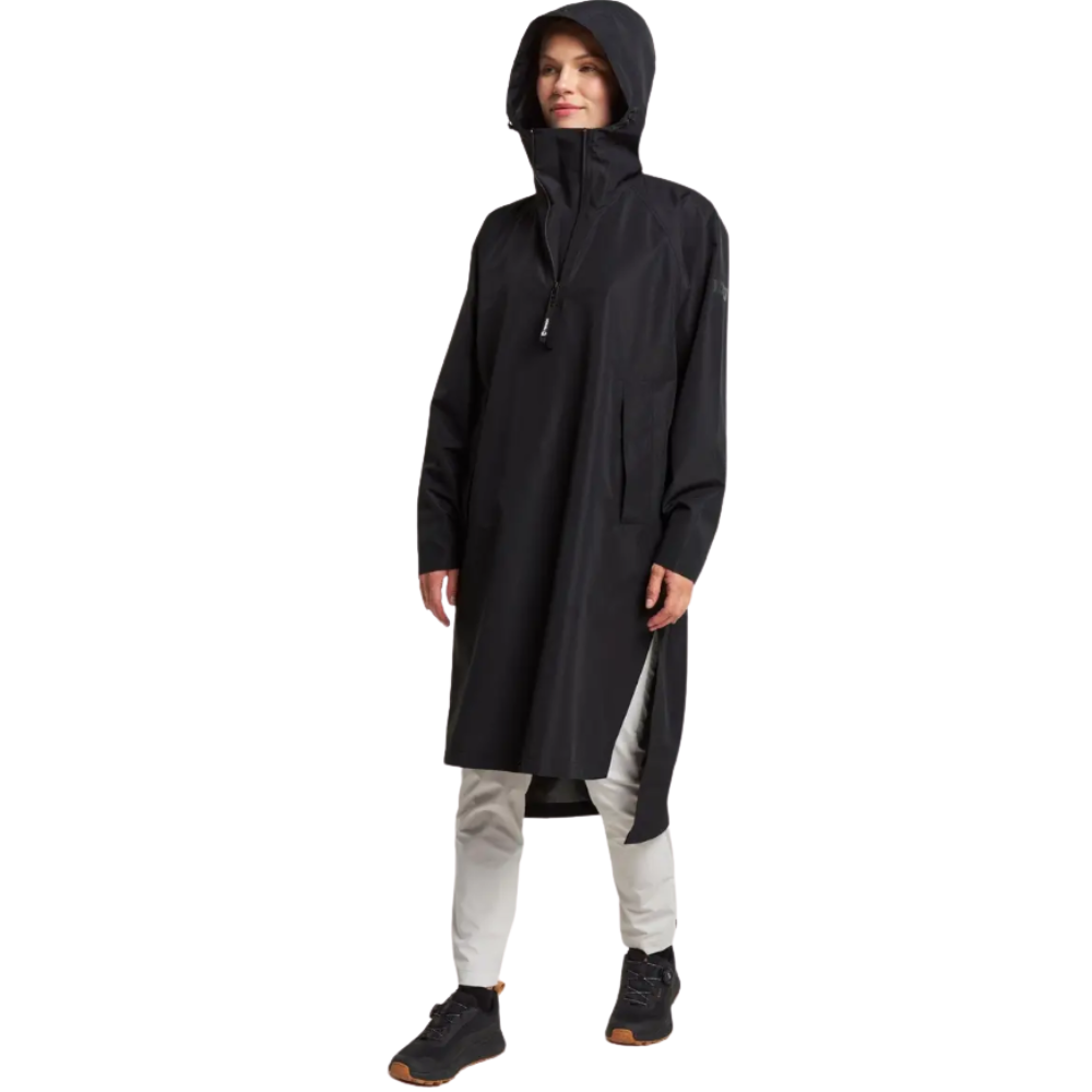 Drizzle Poncho Unisex Black