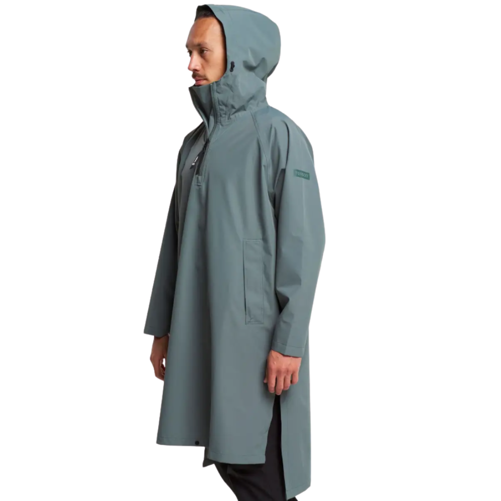 Drizzle Poncho Unisex Dark Green